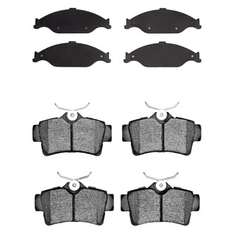 R1 Concepts® - Performance Sport Low Metallic Front and Rear Brake Pad Set