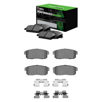 R1 Concepts® - Performance Sport Low Metallic Front and Rear Brake Pad Set