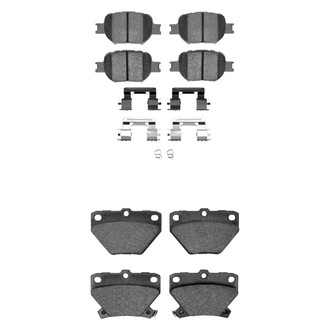 R1 Concepts® - Performance Sport Low Metallic Front and Rear Brake Pad Set