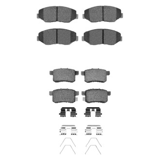 R1 Concepts® - Performance Sport Low Metallic Front and Rear Brake Pad Set