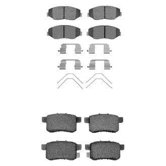 R1 Concepts® - Performance Sport Low Metallic Front and Rear Brake Pad Set