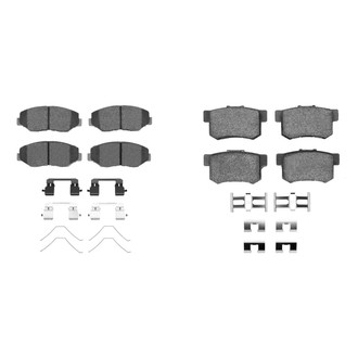 R1 Concepts® - Performance Sport Low Metallic Front and Rear Brake Pad Set