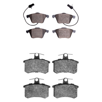 R1 Concepts® - Performance Sport Low Metallic Front and Rear Brake Pad Set