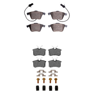 R1 Concepts® - Performance Sport Low Metallic Front and Rear Brake Pad Set