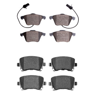 R1 Concepts® - Performance Sport Low Metallic Front and Rear Brake Pad Set