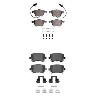 R1 Concepts® - Performance Sport Low Metallic Front and Rear Brake Pad Set