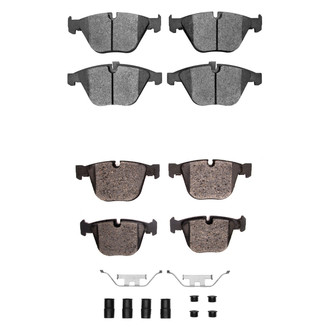 R1 Concepts® - Performance Sport Low Metallic Front and Rear Brake Pad Set