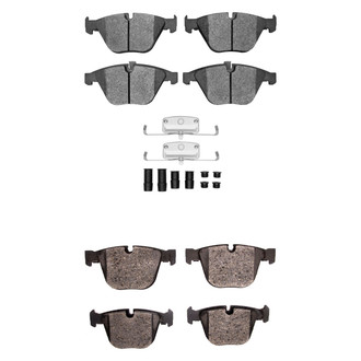 R1 Concepts® - Performance Sport Low Metallic Front and Rear Brake Pad Set