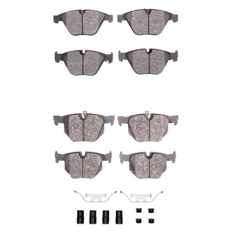 R1 Concepts® - Performance Sport Low Metallic Front and Rear Brake Pad Set