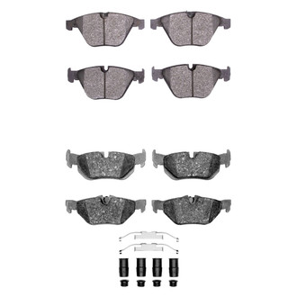 R1 Concepts® - Performance Sport Low Metallic Front and Rear Brake Pad Set
