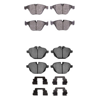 R1 Concepts® - Performance Sport Low Metallic Front and Rear Brake Pad Set