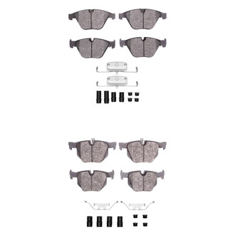 R1 Concepts® - Performance Sport Low Metallic Front and Rear Brake Pad Set