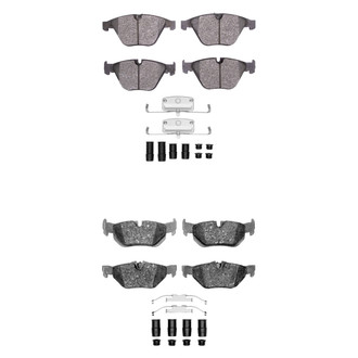 R1 Concepts® - Performance Sport Low Metallic Front and Rear Brake Pad Set