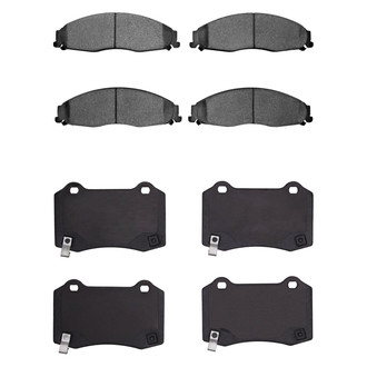 R1 Concepts® - Performance Sport Low Metallic Front and Rear Brake Pad Set