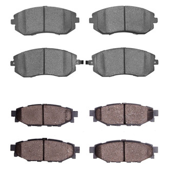 R1 Concepts® - Performance Sport Low Metallic Front and Rear Brake Pad Set