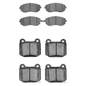 R1 Concepts® - Performance Sport Low Metallic Front and Rear Brake Pad Set