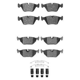 R1 Concepts® - Performance Sport Low Metallic Front and Rear Brake Pad Set