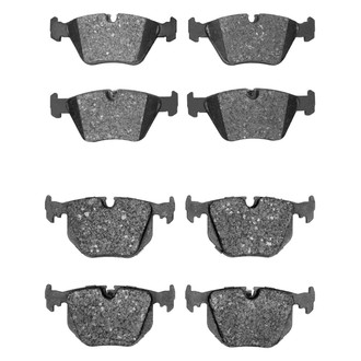 R1 Concepts® - Performance Sport Low Metallic Front and Rear Brake Pad Set