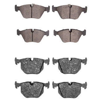 R1 Concepts® - Performance Sport Low Metallic Front and Rear Brake Pad Set