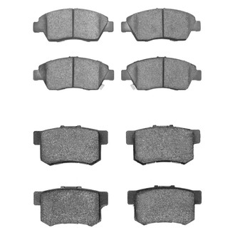 R1 Concepts® - Performance Sport Low Metallic Front and Rear Brake Pad Set