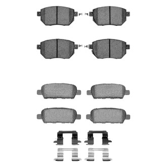 R1 Concepts® - Performance Sport Low Metallic Front and Rear Brake Pad Set