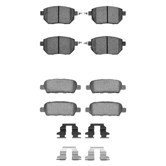 R1 Concepts® - Performance Sport Low Metallic Front and Rear Brake Pad Set