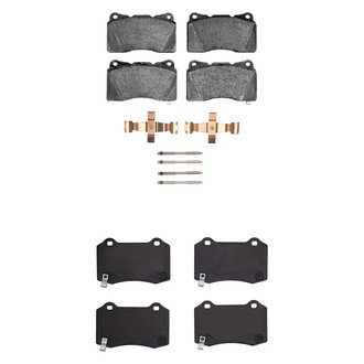 R1 Concepts® - Performance Sport Low Metallic Front and Rear Brake Pad Set