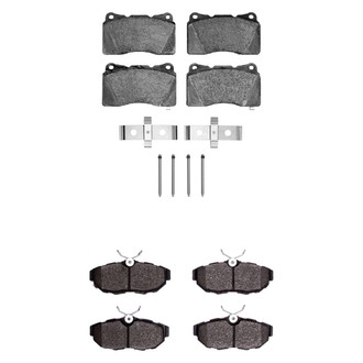 R1 Concepts® - Performance Sport Low Metallic Front and Rear Brake Pad Set