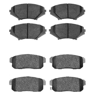 R1 Concepts® - Performance Sport Low Metallic Front and Rear Brake Pad Set