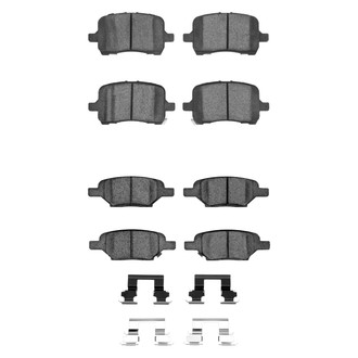 R1 Concepts® - Performance Sport Low Metallic Front and Rear Brake Pad Set