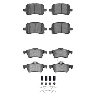 R1 Concepts® - Performance Sport Low Metallic Front and Rear Brake Pad Set