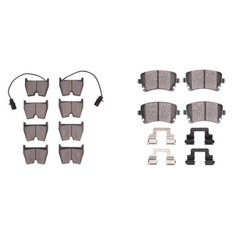 R1 Concepts® - Performance Sport Low Metallic Front and Rear Brake Pad Set