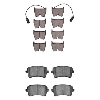 R1 Concepts® - Performance Sport Low Metallic Front and Rear Brake Pad Set
