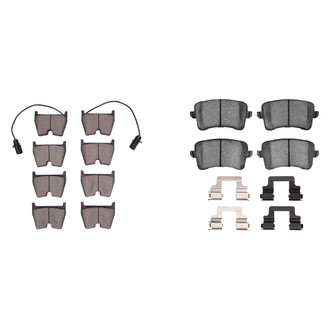 R1 Concepts® - Performance Sport Low Metallic Front and Rear Brake Pad Set