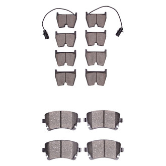 R1 Concepts® - Performance Sport Low Metallic Front and Rear Brake Pad Set