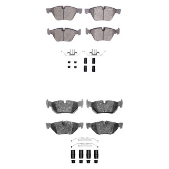 R1 Concepts® - Performance Sport Low Metallic Front and Rear Brake Pad Set