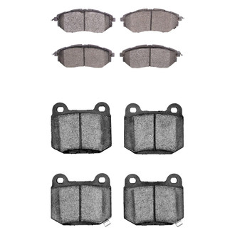R1 Concepts® - Performance Sport Low Metallic Front and Rear Brake Pad Set