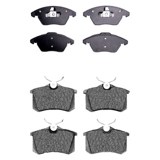 R1 Concepts® - Performance Sport Low Metallic Front and Rear Brake Pad Set