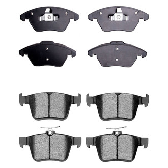 R1 Concepts® - Performance Sport Low Metallic Front and Rear Brake Pad Set
