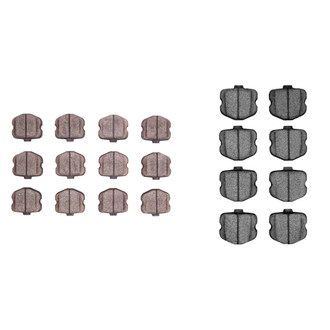 R1 Concepts® - Performance Sport Low Metallic Front and Rear Brake Pad Set