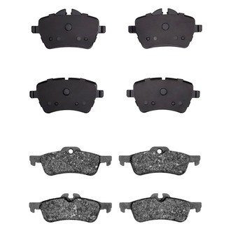 R1 Concepts® - Performance Sport Low Metallic Front and Rear Brake Pad Set