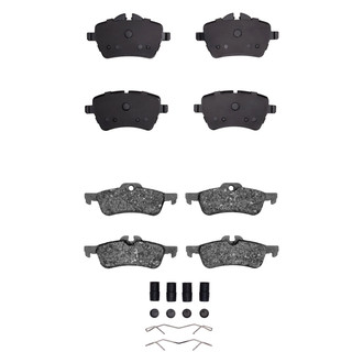 R1 Concepts® - Performance Sport Low Metallic Front and Rear Brake Pad Set