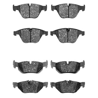 R1 Concepts® - Performance Sport Low Metallic Front and Rear Brake Pad Set