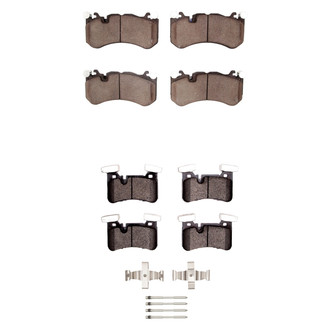 R1 Concepts® - Performance Sport Low Metallic Front and Rear Brake Pad Set