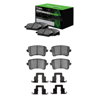 R1 Concepts® - Performance Sport Low Metallic Front and Rear Brake Pad Set