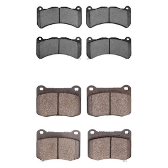 R1 Concepts® - Performance Sport Low Metallic Front and Rear Brake Pad Set