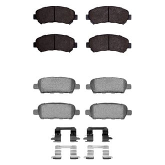 R1 Concepts® - Performance Sport Low Metallic Front and Rear Brake Pad Set