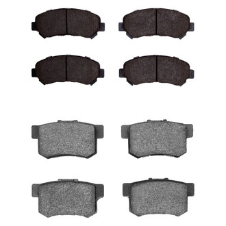 R1 Concepts® - Performance Sport Low Metallic Front and Rear Brake Pad Set