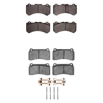 R1 Concepts® - Performance Sport Low Metallic Front and Rear Brake Pad Set