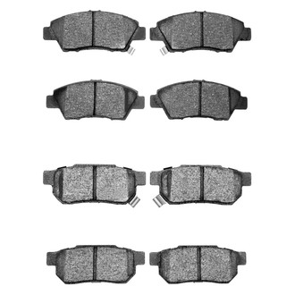 R1 Concepts® - Performance Sport Low Metallic Front and Rear Brake Pad Set